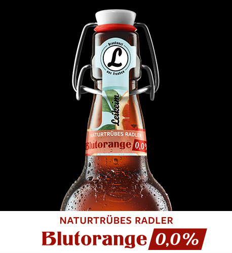 Leikeim Naturtrübes Radler Blutorange 0,0 %