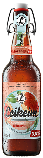Leikeim Naturtrübes Radler Blutorange 0,0 %